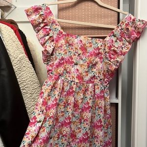 Floral print sundress